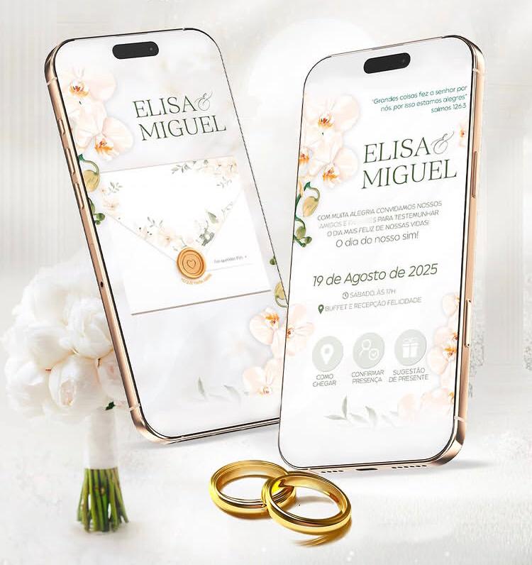 Serviço Convites Digitaís & Fisicos